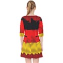 Germany Map Flag Country Red Flag Pocket Dress View2