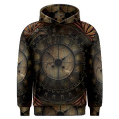 Steampunk, Wonderful Noble Steampunnk Design Men s Overhead Hoodie by FantasyWorld7