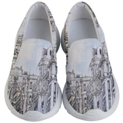 Architecture Building Design Kid s Lightweight Slip Ons by Nexatart