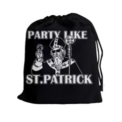  St  Patricks Day  Drawstring Pouches (xxl) by Valentinaart