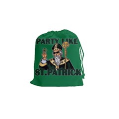  St  Patricks Day  Drawstring Pouches (small)  by Valentinaart