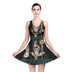  St  Patricks Day  Reversible Skater Dress by Valentinaart