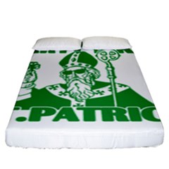  St  Patricks Day  Fitted Sheet (king Size) by Valentinaart