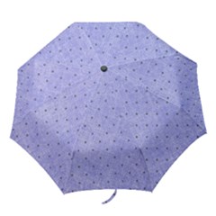 Dot Blue Folding Umbrellas by snowwhitegirl