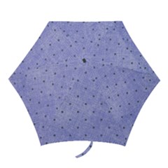 Dot Blue Mini Folding Umbrellas by snowwhitegirl