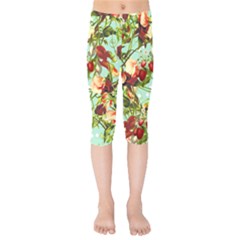 Fruit Blossom Kids  Capri Leggings  by snowwhitegirl