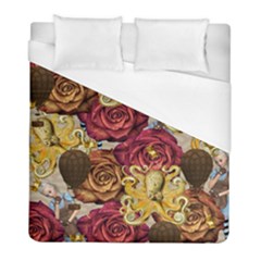 Octopus Floral Duvet Cover (full/ Double Size) by snowwhitegirl