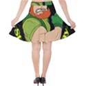 St. Patricks day Velvet High Waist Skirt View2