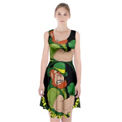St  Patricks Day Racerback Midi Dress by Valentinaart