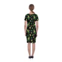 St Patricks day pattern Classic Short Sleeve Midi Dress View2