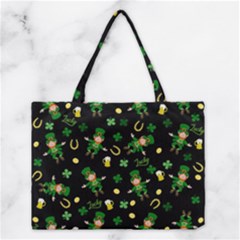 St Patricks Day Pattern Medium Tote Bag by Valentinaart