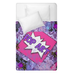 Purlpe Retro Pop Duvet Cover Double Side (single Size) by snowwhitegirl