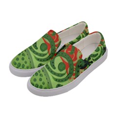 Turtle Women s Canvas Slip Ons by snowwhitegirl