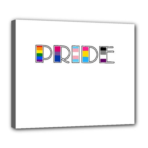 Pride Deluxe Canvas 24  X 20   by Valentinaart