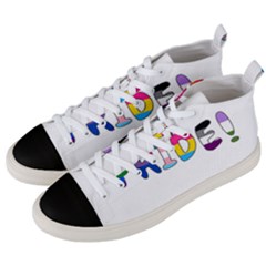 Pride Men s Mid-top Canvas Sneakers by Valentinaart