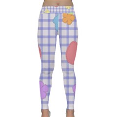 Easter Patches  Classic Yoga Leggings by Valentinaart