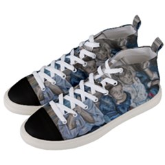 The Nobodies Men s Mid-top Canvas Sneakers by redmaidenart