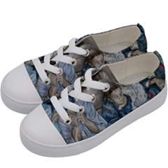 The Nobodies Kids  Low Top Canvas Sneakers by redmaidenart