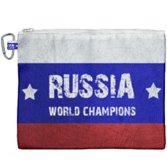 Football World Cup Canvas Cosmetic Bag (xxxl) by Valentinaart