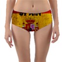 Football World Cup Reversible Mid-Waist Bikini Bottoms View1