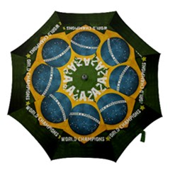 Football World Cup Hook Handle Umbrellas (medium) by Valentinaart