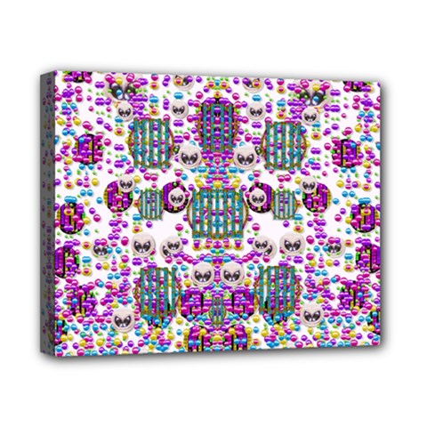 Alien Sweet As Candy Canvas 10  X 8  by pepitasart