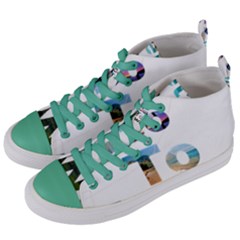 Hawaii Women s Mid-top Canvas Sneakers by Howtobead