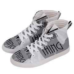 It s A Vulcan Thing Women s Hi-top Skate Sneakers by Howtobead