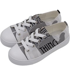 Vulcan Thing Kids  Low Top Canvas Sneakers by Howtobead