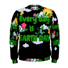 Earth Day Men s Sweatshirt by Valentinaart