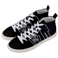 Save The Planet - Religions  Men s Mid-top Canvas Sneakers by Valentinaart