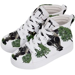 Ecology Kid s Hi-top Skate Sneakers by Valentinaart