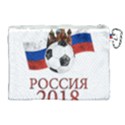 Russia Football World Cup Canvas Cosmetic Bag (XL) View2