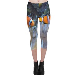 Clownfish 2 Capri Leggings  by trendistuff