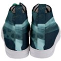 LEOPARD SHARK Women s Mid-Top Canvas Sneakers View4