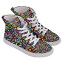 ARTWORK BY PATRICK-COLORFUL-6 Men s Hi-Top Skate Sneakers View3