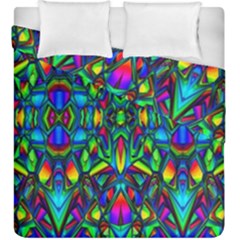 Colorful-13 Duvet Cover Double Side (king Size) by ArtworkByPatrick