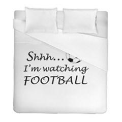 Football Fan  Duvet Cover (full/ Double Size) by Valentinaart