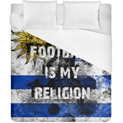 Football Is My Religion Duvet Cover (california King Size) by Valentinaart