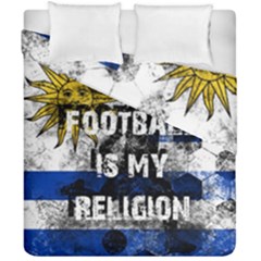 Football Is My Religion Duvet Cover Double Side (california King Size) by Valentinaart