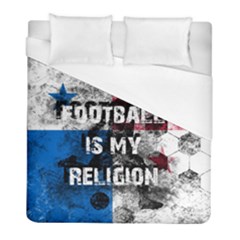 Football Is My Religion Duvet Cover (full/ Double Size) by Valentinaart