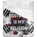 Football is my religion Duvet Cover (California King Size) View1