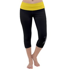 Gadsden Flag Don t Tread On Me Capri Yoga Leggings by snek