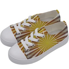 Abstract Art Art Modern Abstract Kids  Low Top Canvas Sneakers by Sapixe