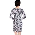 Camouflage Tarn Texture Pattern Long Sleeve Nightdress View2