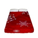 Christmas Pattern Fitted Sheet (Full/ Double Size) View1