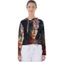 Digital Fantasy Girl Art Women s Slouchy Sweat View1