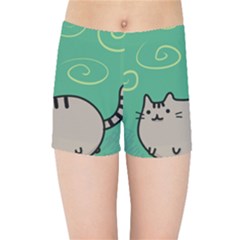 Fat Cat Kids Sports Shorts by Sapixe