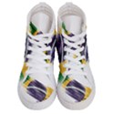 Flag Of Brazil Women s Hi-Top Skate Sneakers View1