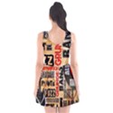 Guitar Typography Scoop Neck Skater Dress View2